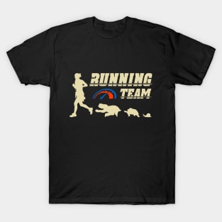 Funny Running Team T-Shirt